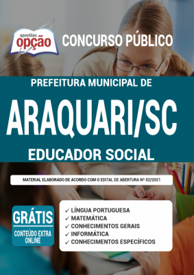 Apostila Prefeitura de Araquari - SC - Educador Social