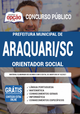 Apostila Prefeitura de Araquari - SC - Orientador Social