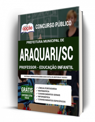 Apostila Prefeitura de Araquari - SC - Professor - Educação Infantil
