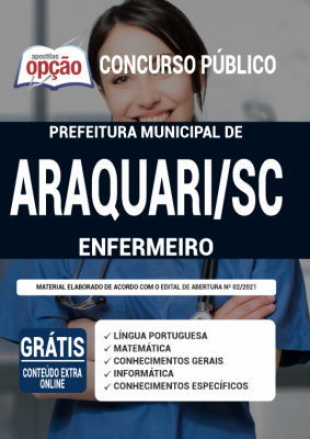 Apostila Prefeitura de Araquari - SC - Enfermeiro