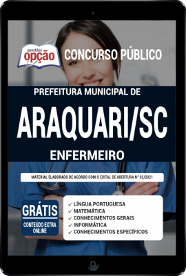 Apostila Prefeitura de Araquari - SC em PDF - Enfermeiro