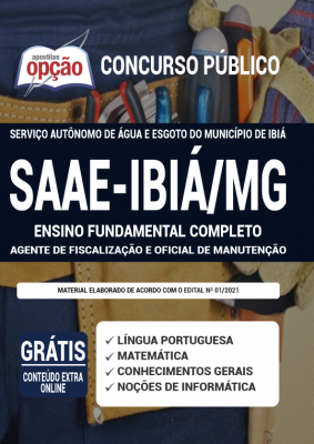 Apostila SAAE-IBIÁ-MG - Ensino Fundamental Completo