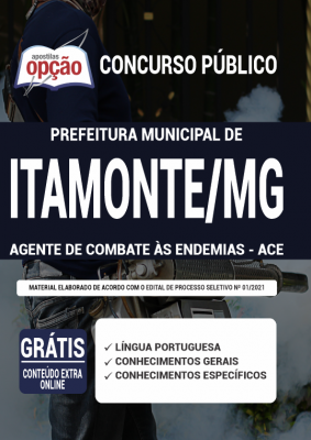 Apostila Prefeitura de Itamonte - MG - Agente de Combate às Endemias – ACE