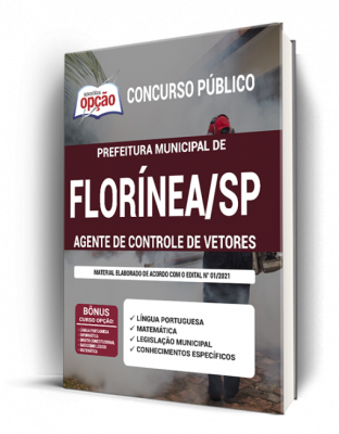 Apostila Prefeitura de Florínea - SP - Agente de Controle de Vetores