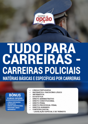 Apostila Tudo para Carreiras - Carreiras Policiais