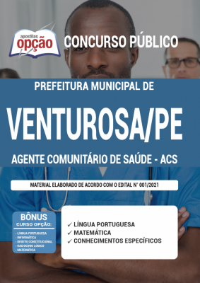 Apostila Prefeitura de Venturosa - PE - Agente Comunitário de Saúde - ACS