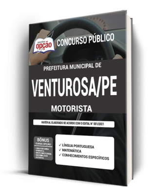 Apostila Prefeitura de Venturosa - PE - Motorista