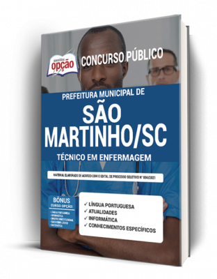 Apostila Prefeitura de São Martinho - SC - Técnico em Enfermagem