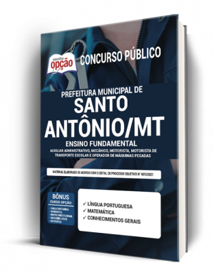 Apostila Prefeitura de Santo Antônio do Leste - MT - Ensino Fundamental
