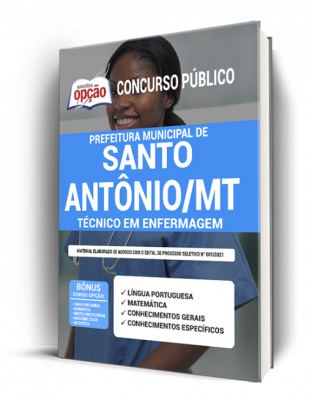 Apostila Prefeitura de Santo Antônio do Leste - MT - Técnico de Enfermagem