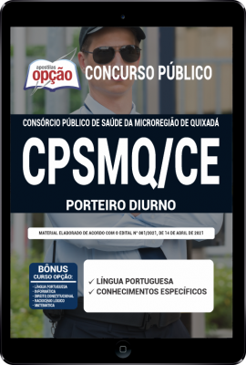 Apostila CPSMQ-CE em PDF - Porteiro Diurno