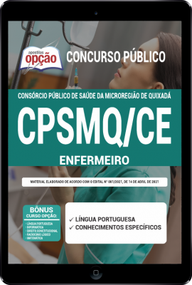 Apostila CPSMQ-CE em PDF - Enfermeiro