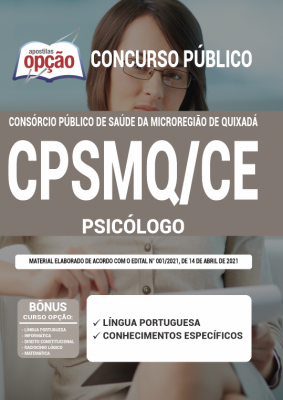 Apostila CPSMQ-CE - Psicólogo