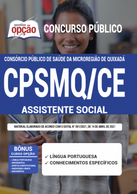 Apostila CPSMQ-CE - Assistente Social