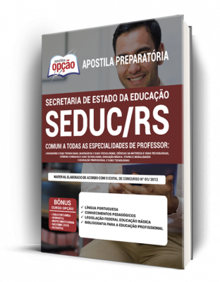 Apostila SEDUC-RS - Comum a Todas as Especialidades de Professor