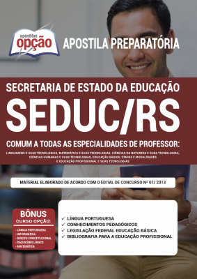 Apostila SEDUC-RS - Comum a Todas as Especialidades de Professor
