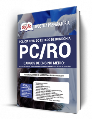 Apostila PC-RO - Cargos de Ensino Médio