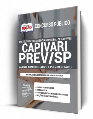 Apostila Capivari Prev - SP - Agente Administrativo e Previdênciário