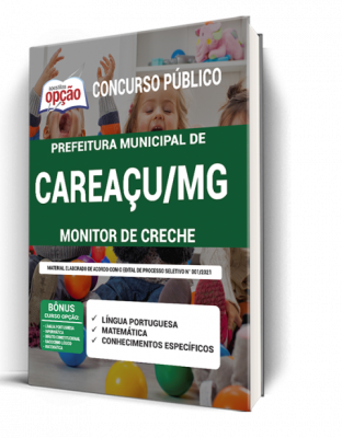 Apostila Prefeitura de Careaçu - MG- Monitor de Creche