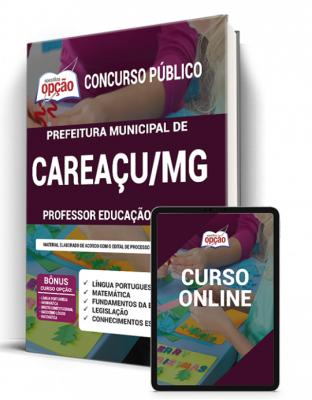 Apostila Prefeitura de Careaçu - MG- Professor Educação Básica