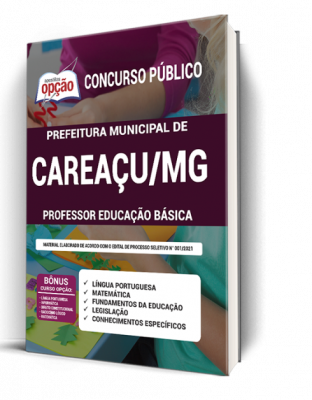 Apostila Prefeitura de Careaçu - MG- Professor Educação Básica