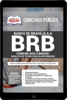 Apostila BRB em PDF - Comum ao Cargo de Analista de Tecnologia da Informação