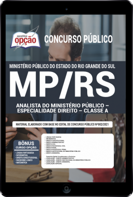 Apostila MP-RS em PDF - Analista do Ministério Público – Especialidade Direito – Classe A