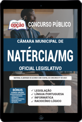 Apostila Câmara de Natércia - MG em PDF - Oficial Legislativo