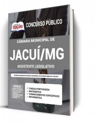 Apostila Câmara de Jacuí - MG - Assistente Legislativo