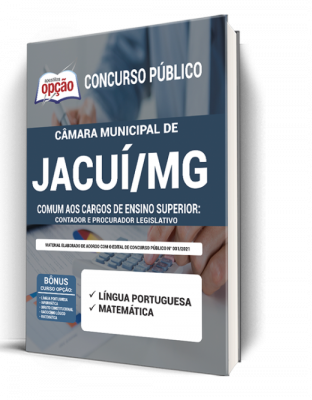 Apostila Câmara de Jacuí - MG - Comum aos Cargos de Ensino Superior