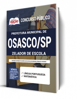 Apostila Prefeitura de Osasco - SP - Zelador de Escola