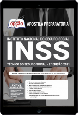 Apostila INSS em PDF - Técnico do Seguro Social 2º Edição