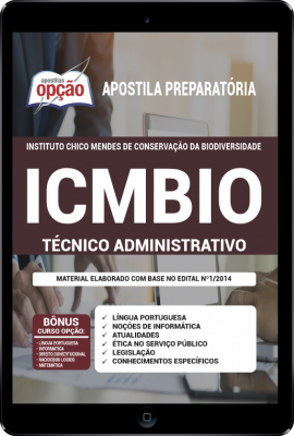Apostila ICMBio em PDF - Técnico Administrativo