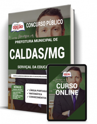 Apostila Prefeitura de Caldas - MG - Serviçal da Educação