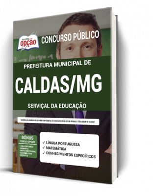 Apostila Prefeitura de Caldas - MG - Serviçal da Educação