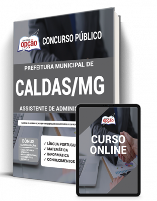 Apostila Prefeitura de Caldas - MG - Assistente de Administração