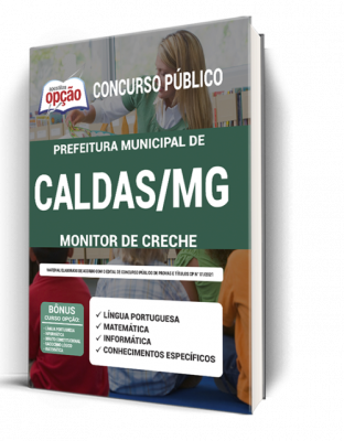 Apostila Prefeitura de Caldas - MG - Monitor de Creche