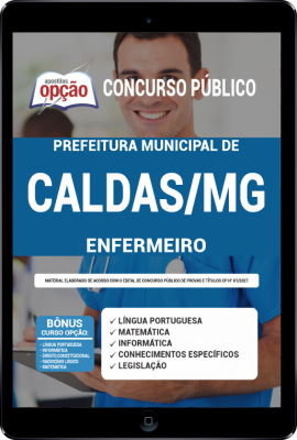 Apostila Prefeitura de Caldas - MG em PDF - Enfermeiro