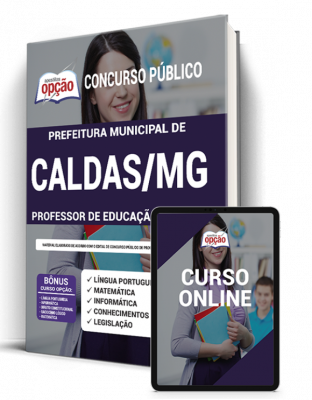 Apostila Prefeitura de Caldas - MG - Professor de Educação Básica I