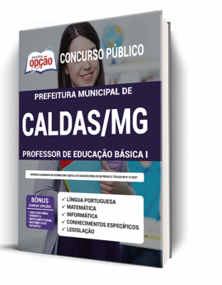 Apostila Prefeitura de Caldas - MG - Professor de Educação Básica I