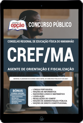 Apostila CREF-MA em PDF - Agente de Orientação e Fiscalização