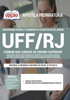 Apostila UFF-RJ - Comum aos Cargos de Ensino Superior