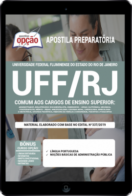 Apostila UFF-RJ em PDF - Comum aos Cargos de Ensino Superior