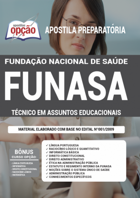 Apostila FUNASA - Técnico em Assuntos Educacionais