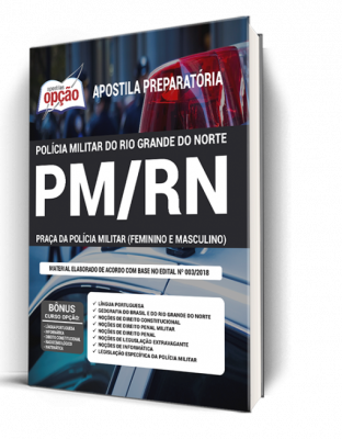 Apostila PM-RN - Praça da Polícia Militar (Feminino e Masculino)