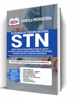 Apostila STN - Comum a todas as Especialidades do Cargo de Analista de Finanças e Controle