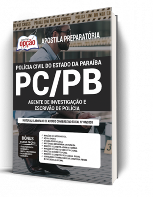 Apostila PC-PB - Agente de Investigação e Escrivão de Polícia