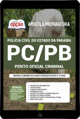 Apostila PC-PB em PDF - Perito Oficial Criminal
