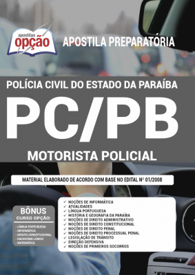 Apostila PC-PB - Motorista Policial