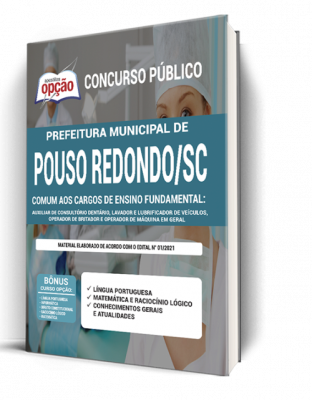 Apostila Prefeitura de Pouso Redondo - SC-  Comum aos Cargos de Ensino Fundamental